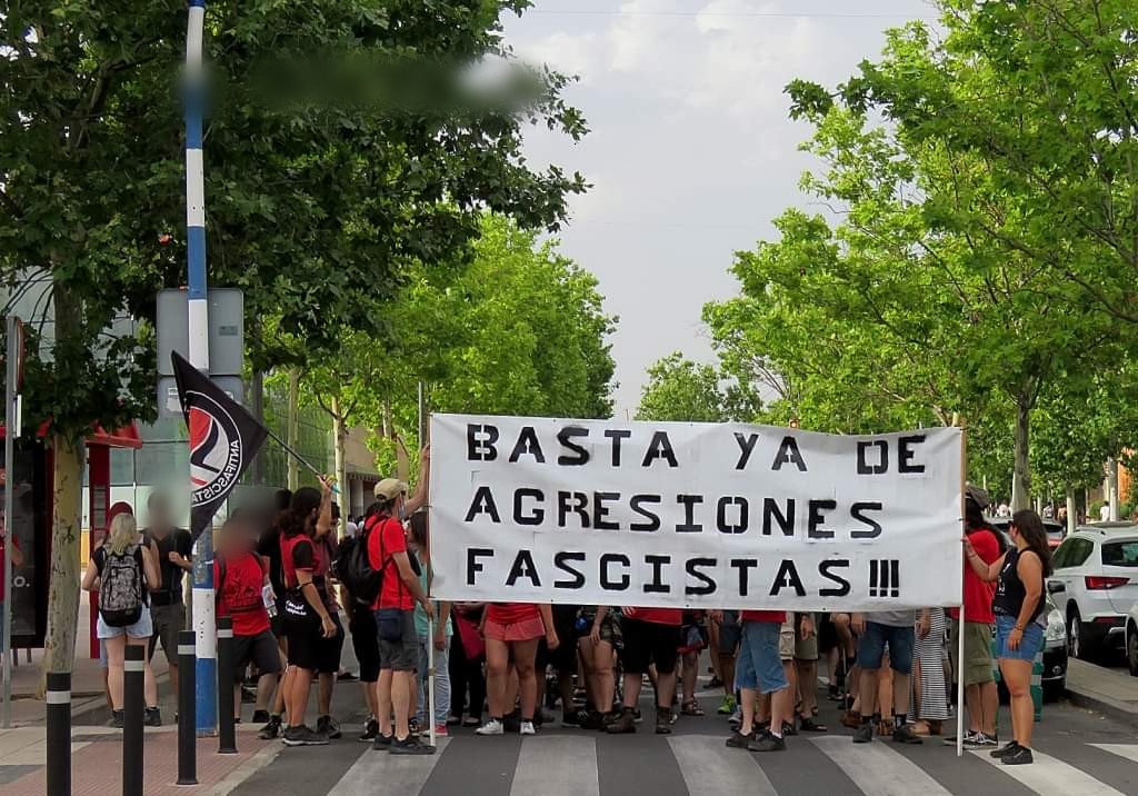 Manifestación antifascista: Getafe dijo ¡Basta! - LoQueSomos